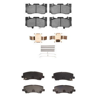 R1 Concepts® - Ceramic Front and Rear Brake Pad Set