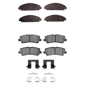R1 Concepts® - Ceramic Front and Rear Brake Pad Set