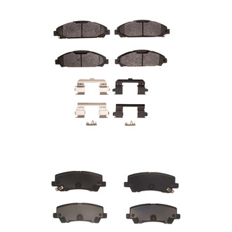 R1 Concepts® - Ceramic Front and Rear Brake Pad Set