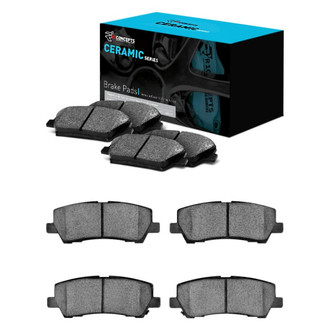 R1 Concepts® - Ceramic Front and Rear Brake Pad Set