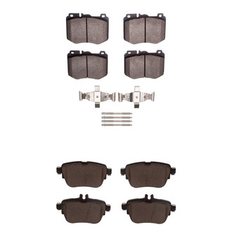 R1 Concepts® - Ceramic Front and Rear Brake Pad Set
