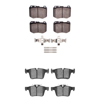 R1 Concepts® - Ceramic Front and Rear Brake Pad Set
