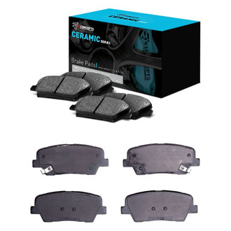R1 Concepts® - Ceramic Front and Rear Brake Pad Set