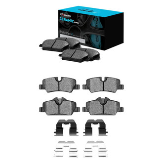 R1 Concepts® - Ceramic Front and Rear Brake Pad Set