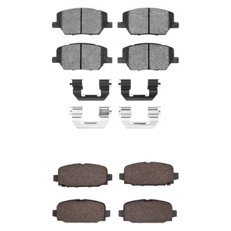 R1 Concepts® - Ceramic Front and Rear Brake Pad Set