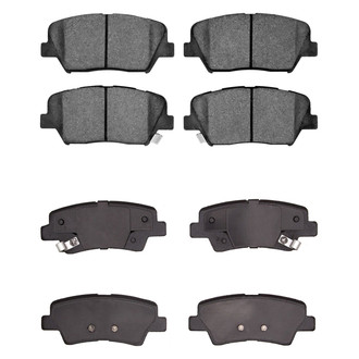 R1 Concepts® - Ceramic Front and Rear Brake Pad Set
