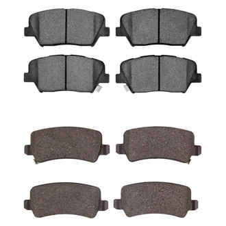 R1 Concepts® - Ceramic Front and Rear Brake Pad Set