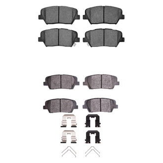 R1 Concepts® - Ceramic Front and Rear Brake Pad Set
