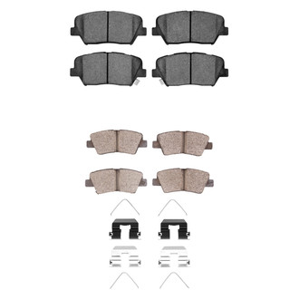 R1 Concepts® - Ceramic Front and Rear Brake Pad Set