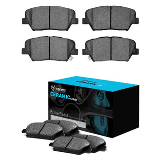R1 Concepts® - Ceramic Front and Rear Brake Pad Set
