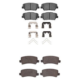 R1 Concepts® - Ceramic Front and Rear Brake Pad Set