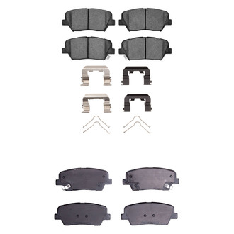 R1 Concepts® - Ceramic Front and Rear Brake Pad Set
