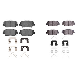 R1 Concepts® - Ceramic Front and Rear Brake Pad Set