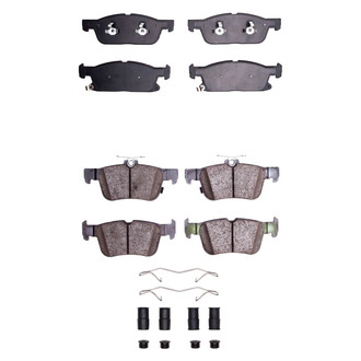 R1 Concepts® - Ceramic Front and Rear Brake Pad Set