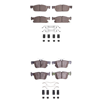 R1 Concepts® - Ceramic Front and Rear Brake Pad Set