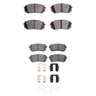 R1 Concepts® - Ceramic Front and Rear Brake Pad Set