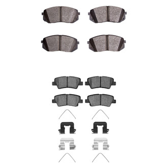 R1 Concepts® - Ceramic Front and Rear Brake Pad Set