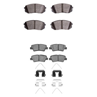 R1 Concepts® - Ceramic Front and Rear Brake Pad Set