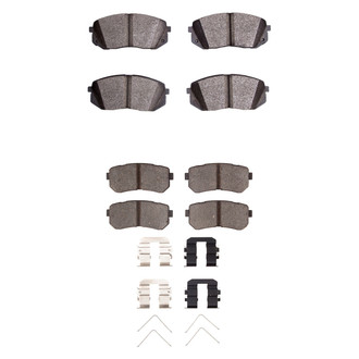 R1 Concepts® - Ceramic Front and Rear Brake Pad Set