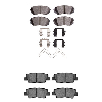R1 Concepts® - Ceramic Front and Rear Brake Pad Set