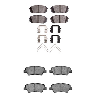 R1 Concepts® - Ceramic Front and Rear Brake Pad Set