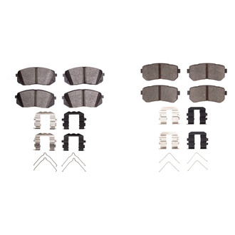 R1 Concepts® - Ceramic Front and Rear Brake Pad Set