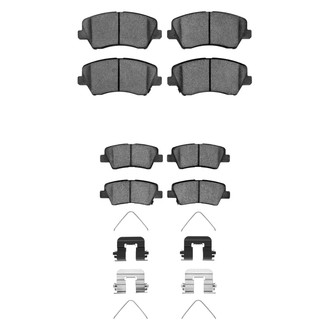 R1 Concepts® - Ceramic Front and Rear Brake Pad Set