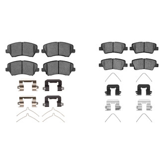 R1 Concepts® - Ceramic Front and Rear Brake Pad Set