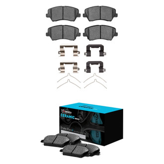 R1 Concepts® - Ceramic Front and Rear Brake Pad Set
