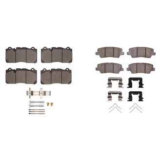 R1 Concepts® - Ceramic Front and Rear Brake Pad Set