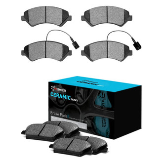 R1 Concepts® - Ceramic Front and Rear Brake Pad Set