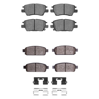 R1 Concepts® - Ceramic Front and Rear Brake Pad Set