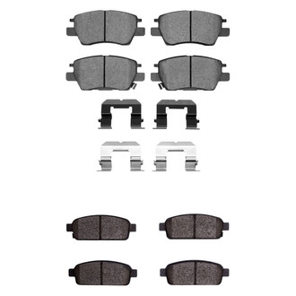 R1 Concepts® - Ceramic Front and Rear Brake Pad Set