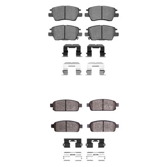 R1 Concepts® - Ceramic Front and Rear Brake Pad Set