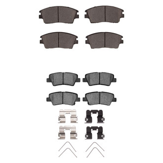 R1 Concepts® - Ceramic Front and Rear Brake Pad Set
