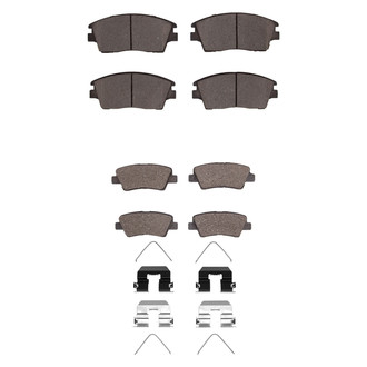 R1 Concepts® - Ceramic Front and Rear Brake Pad Set