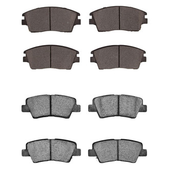 R1 Concepts® - Ceramic Front and Rear Brake Pad Set