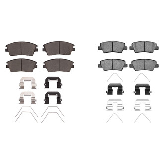 R1 Concepts® - Ceramic Front and Rear Brake Pad Set