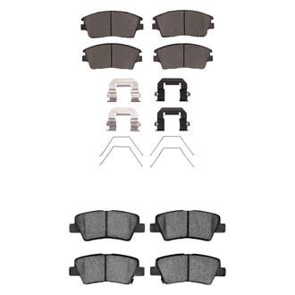 R1 Concepts® - Ceramic Front and Rear Brake Pad Set