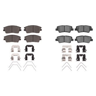R1 Concepts® - Ceramic Front and Rear Brake Pad Set