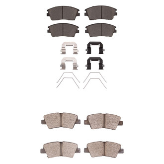 R1 Concepts® - Ceramic Front and Rear Brake Pad Set