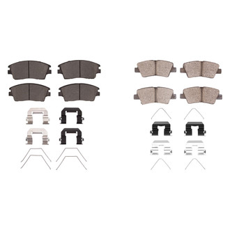 R1 Concepts® - Ceramic Front and Rear Brake Pad Set