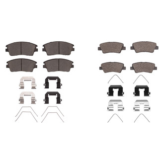 R1 Concepts® - Ceramic Front and Rear Brake Pad Set