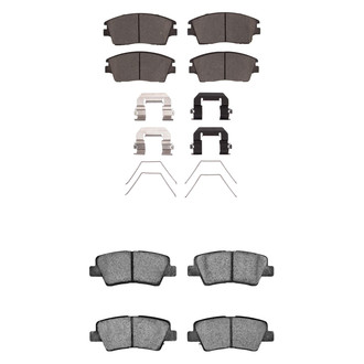 R1 Concepts® - Ceramic Front and Rear Brake Pad Set
