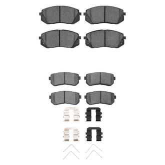 R1 Concepts® - Ceramic Front and Rear Brake Pad Set