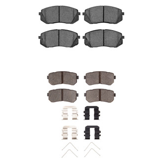 R1 Concepts® - Ceramic Front and Rear Brake Pad Set