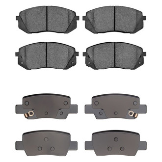 R1 Concepts® - Ceramic Front and Rear Brake Pad Set