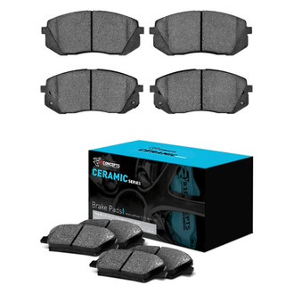 R1 Concepts® - Ceramic Front and Rear Brake Pad Set