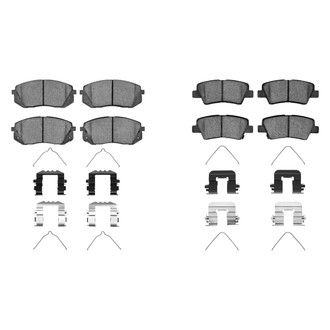 R1 Concepts® - Ceramic Front and Rear Brake Pad Set