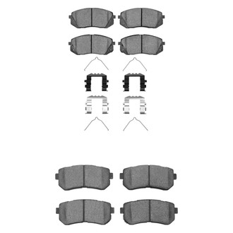 R1 Concepts® - Ceramic Front and Rear Brake Pad Set